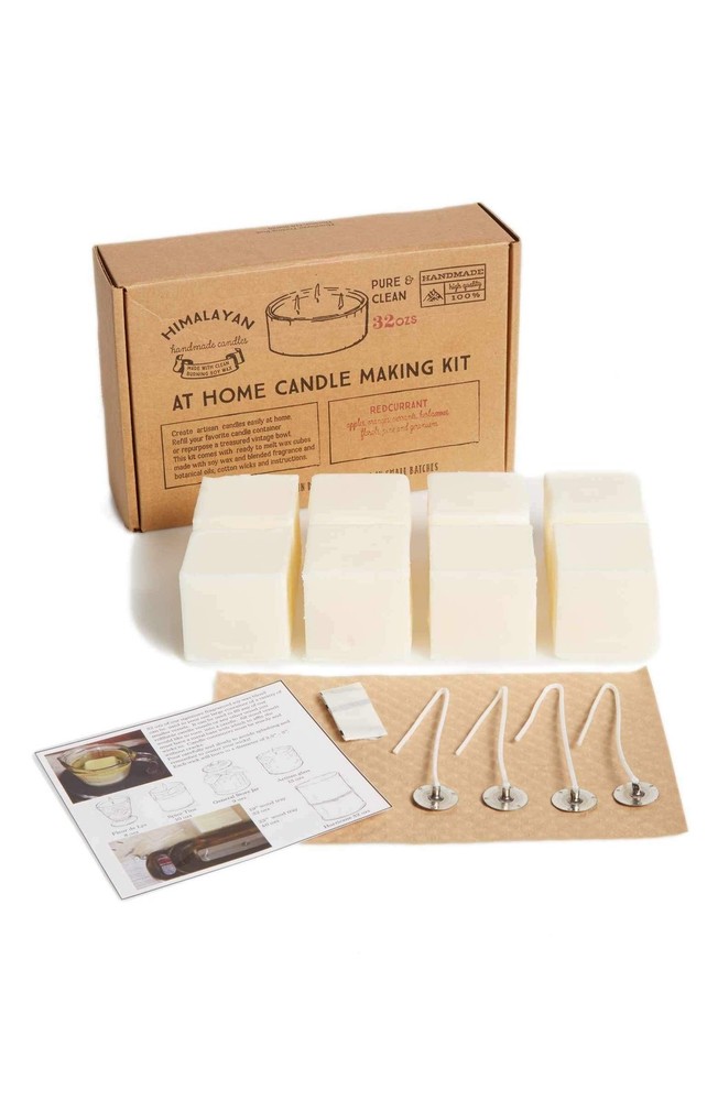 Himalayan Trading Post Medium Candle Refill Kit Bourbon Vanilla