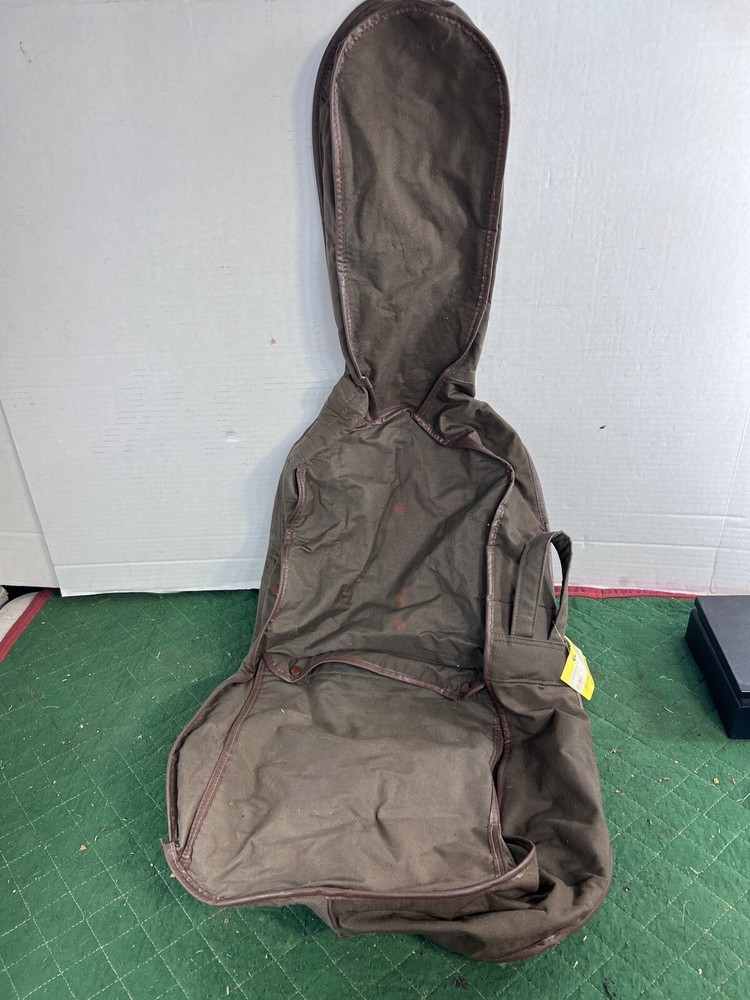 vintage 3/4 cello Canvas soft case Button Up