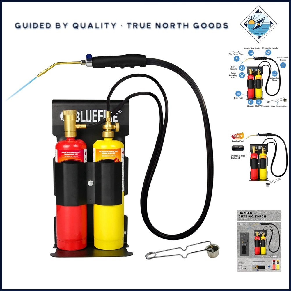 Efficient Welding Torch System with Maximum Flame Temperature for Professionals