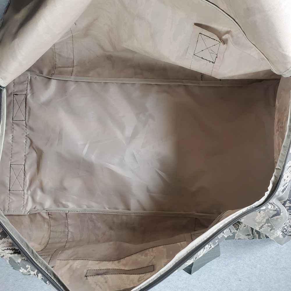 Military Large Digital Camo Duffle Bag Backpack