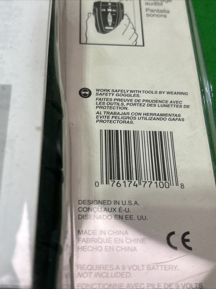 STANLEY IntelliSensor Plus Electronic Stud Finder Sensor Model 77-100