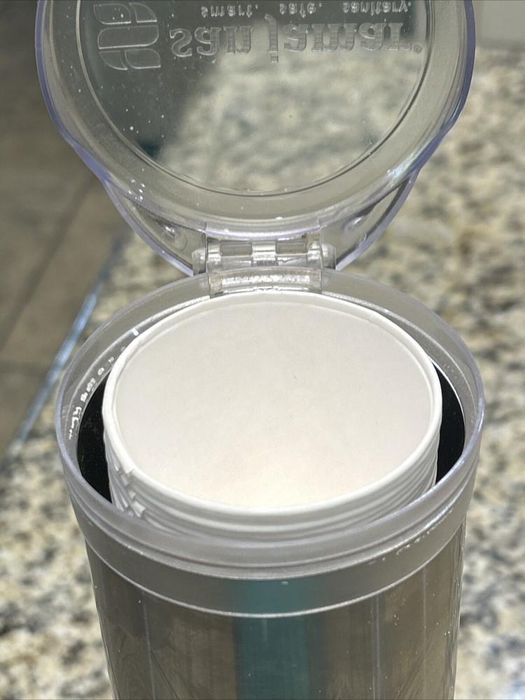 San Jamar Small Pull-Type Water Cup Dispenser Stainless Steel Flipcap Cone cup