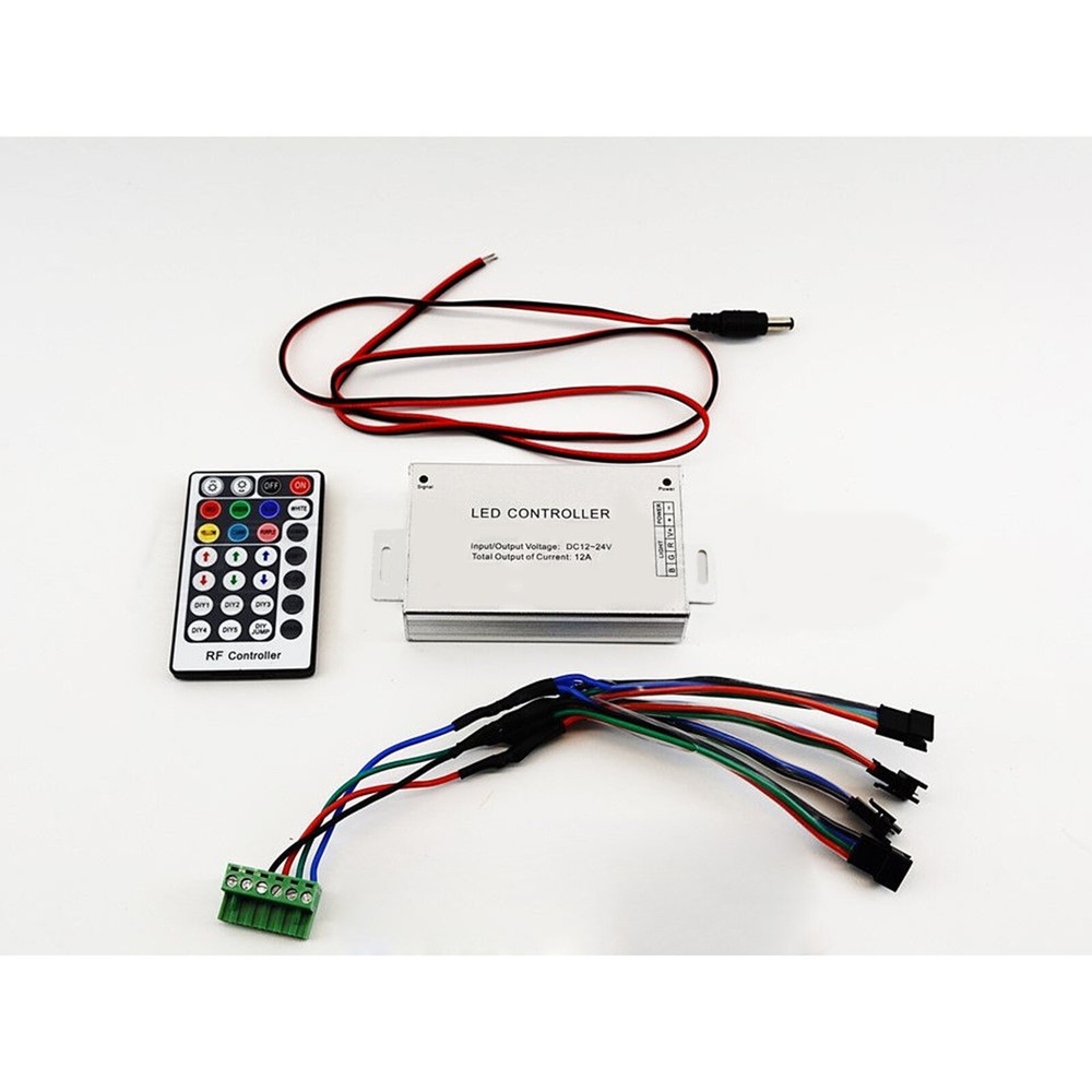 RF Wireless LED SMD Controller RGB Strip Light Halo Headlight Controller Remote