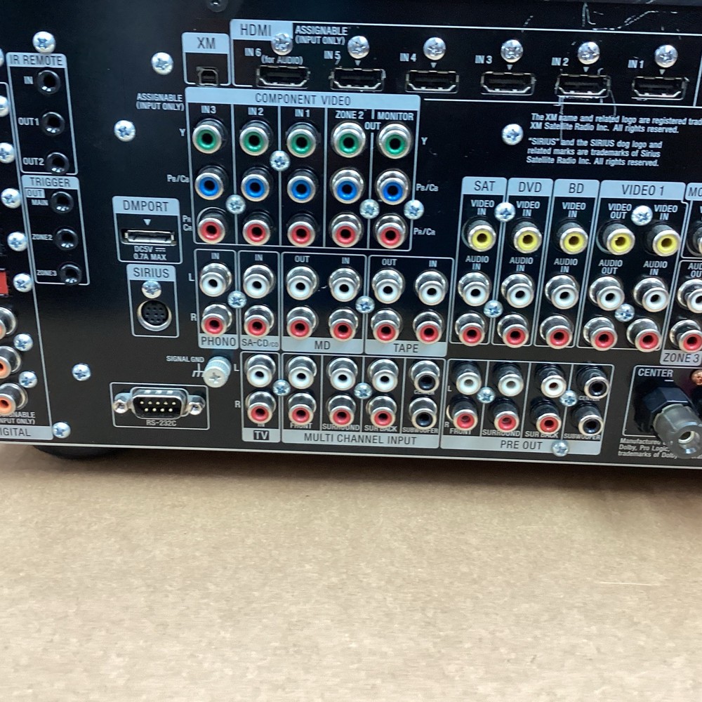 Sony STR-DA4400ES Sorround Receiver No remote controller and Paper