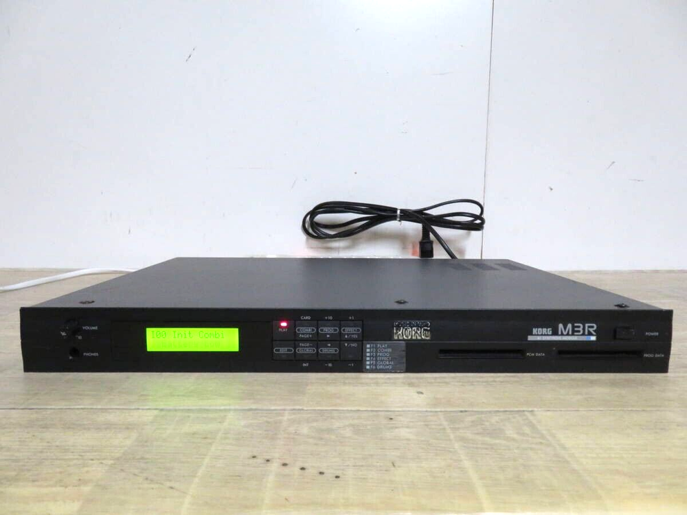 Korg M3R Synthesizer Module Rack mount Sample Player