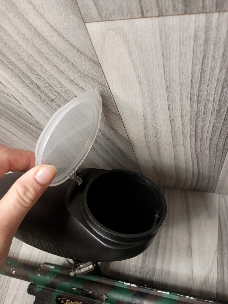 Raptor Silver Eagle Paint Marker Untested Solid And Heavy Camouflage Fast Ship!!