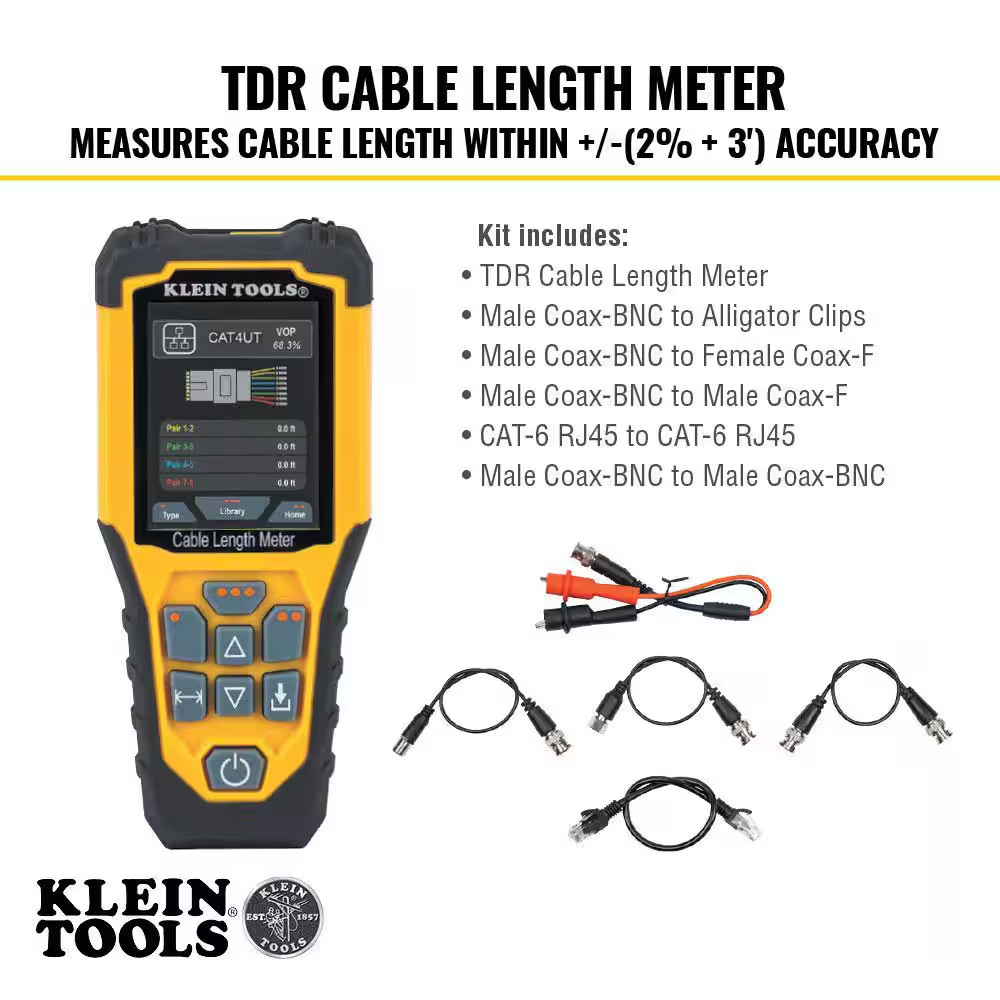 TDR Cable Length Meter