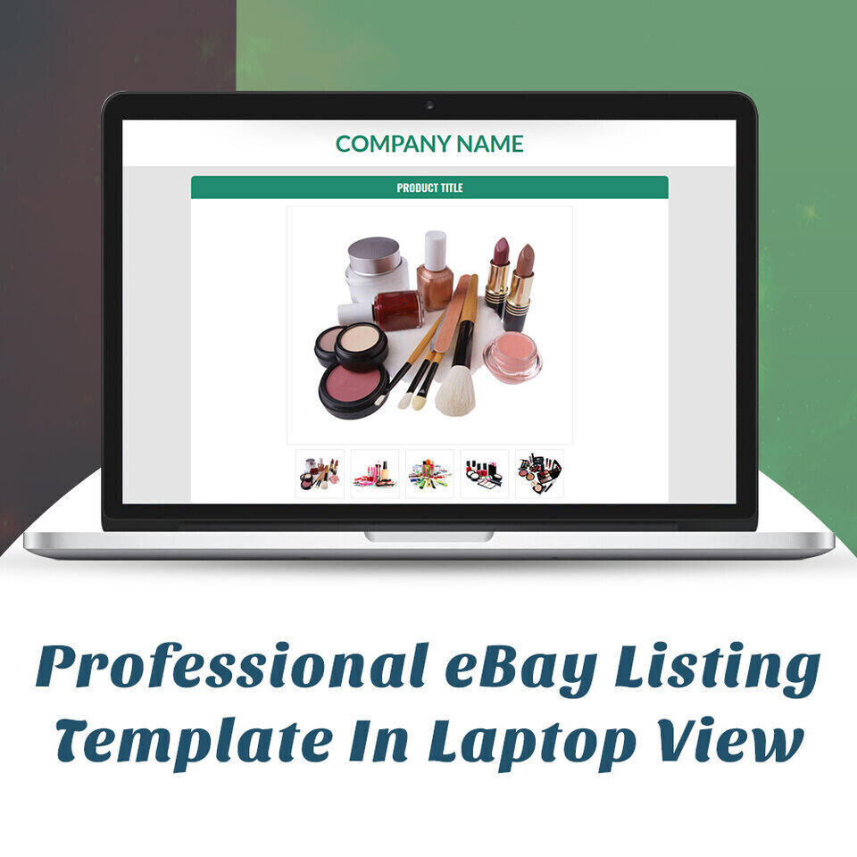 New eBay Mobile Responsive Template Auction Listing Professional HTTPS 2019
