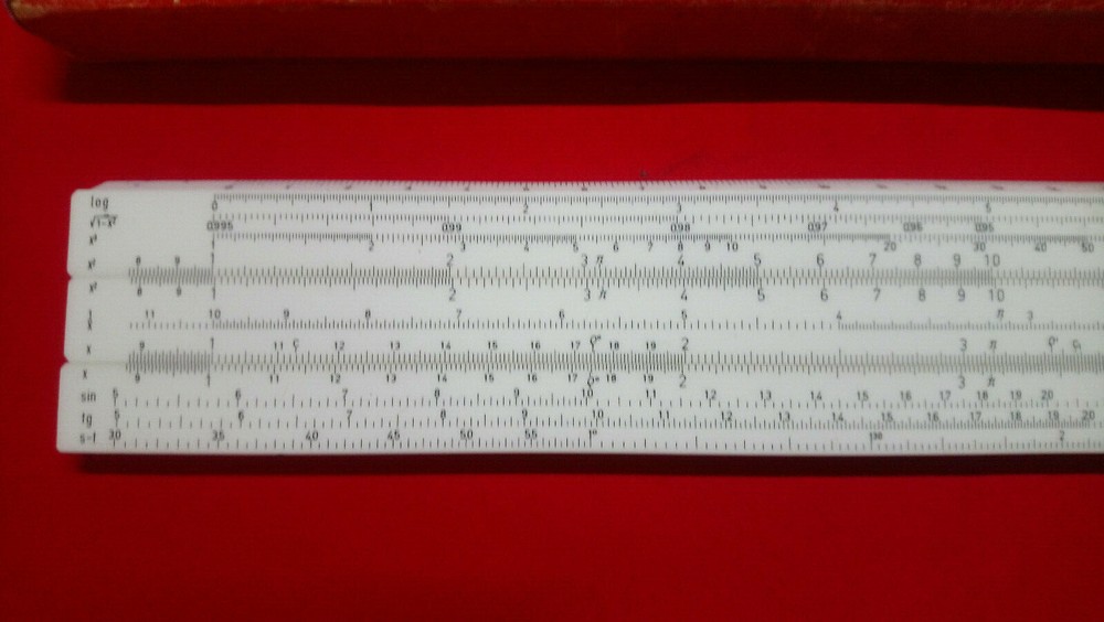 Logarithmic multi ruler, czechoslovakia LOGAREX