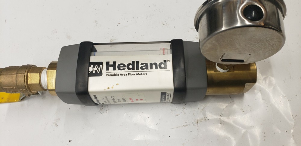 Hedland H671B-150-TK Variable Area Flow Meter Test Kit 1/2" NPT. shelf s4