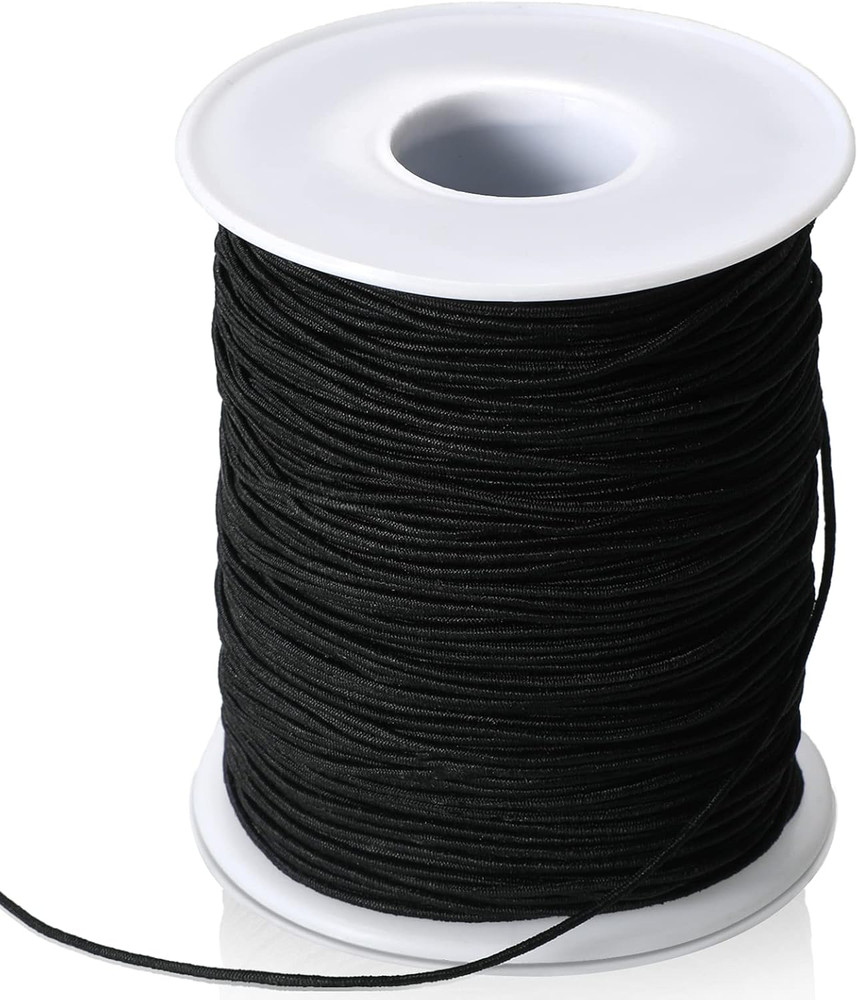 Elastic String for Bracelets Making,2 Rolls 0.8 Mm Bracelet String Elastic Total