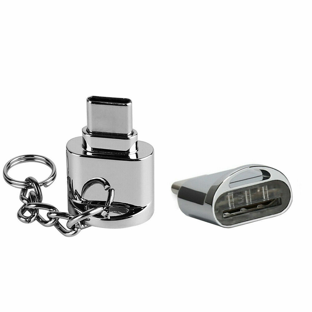 Mini Type C For Micro SD TF Memory Card Reader OTG Adapter Type C USB 3.1 Light