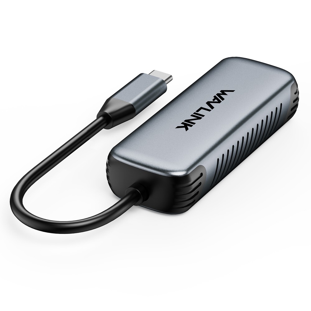 Thunderbolt 3/USB3.0 2-in-1 USB-C/USB-A 2.5G Ethernet Adapter Mac/Win/Linux Fast