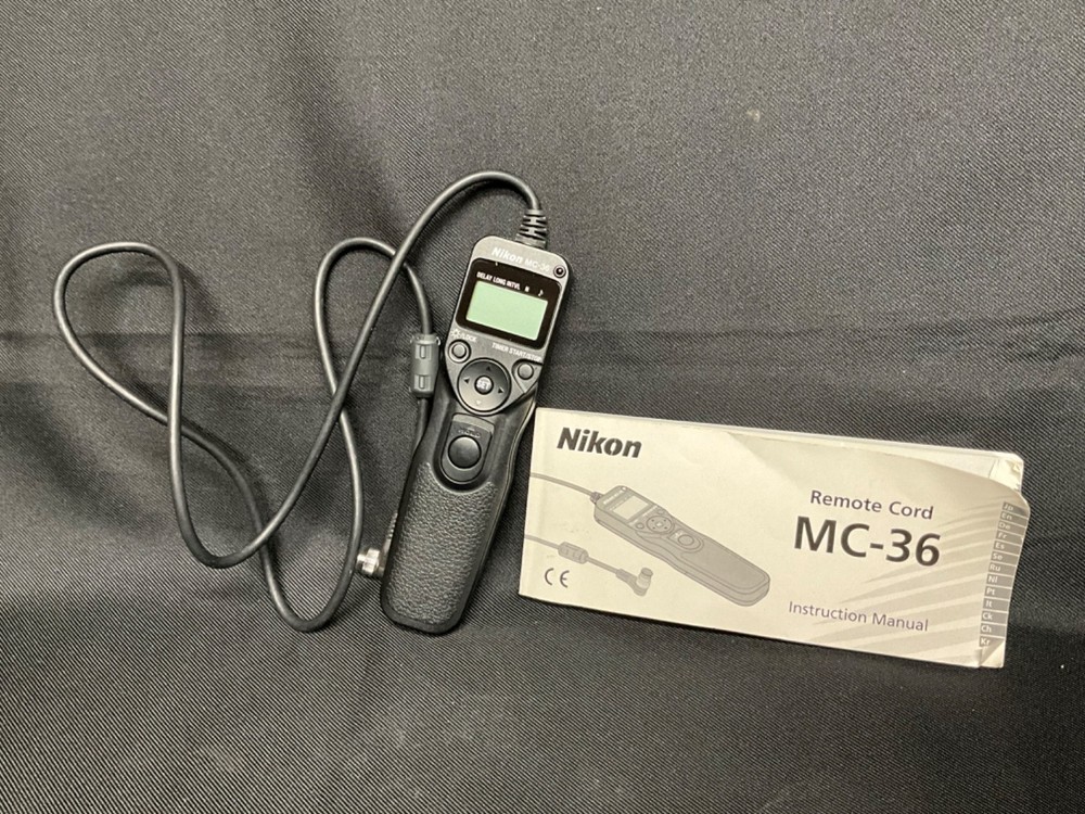 Nikon MC-36 Remote Camera Shutter Control w/ Instruction Book, Works Great!!