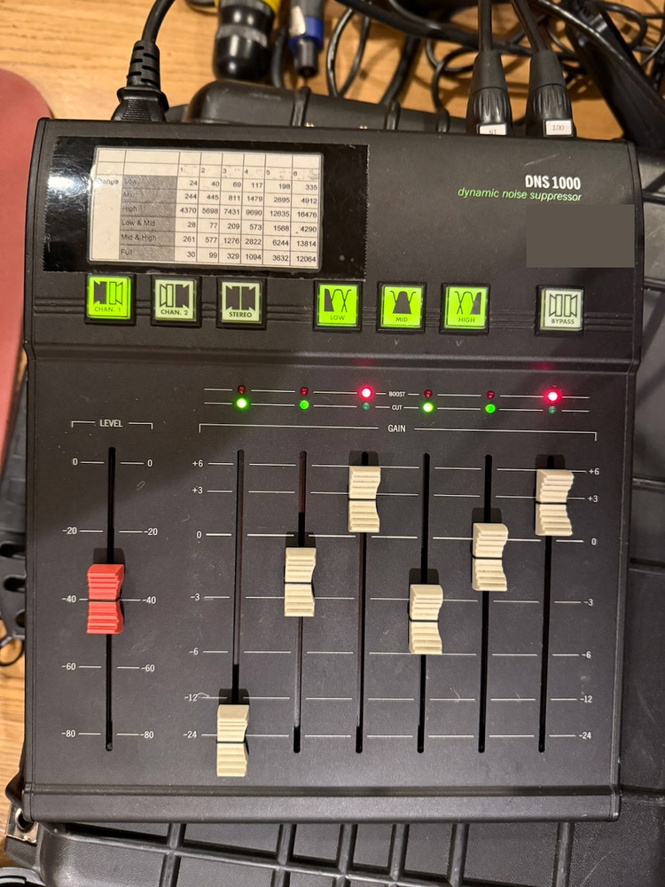 CEDAR DNS 1000 Dynamic Noise Suppressor Audio Processor | Tested