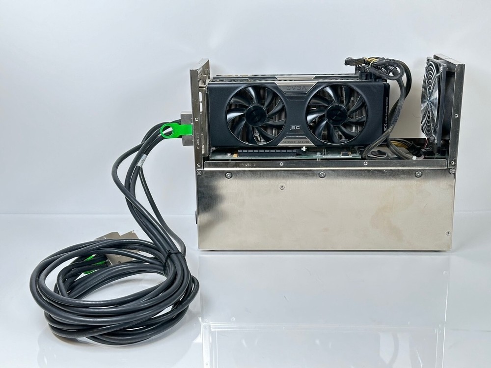 Cubix GPU Xpander w/ x2 GTX-760 Graphics Cards