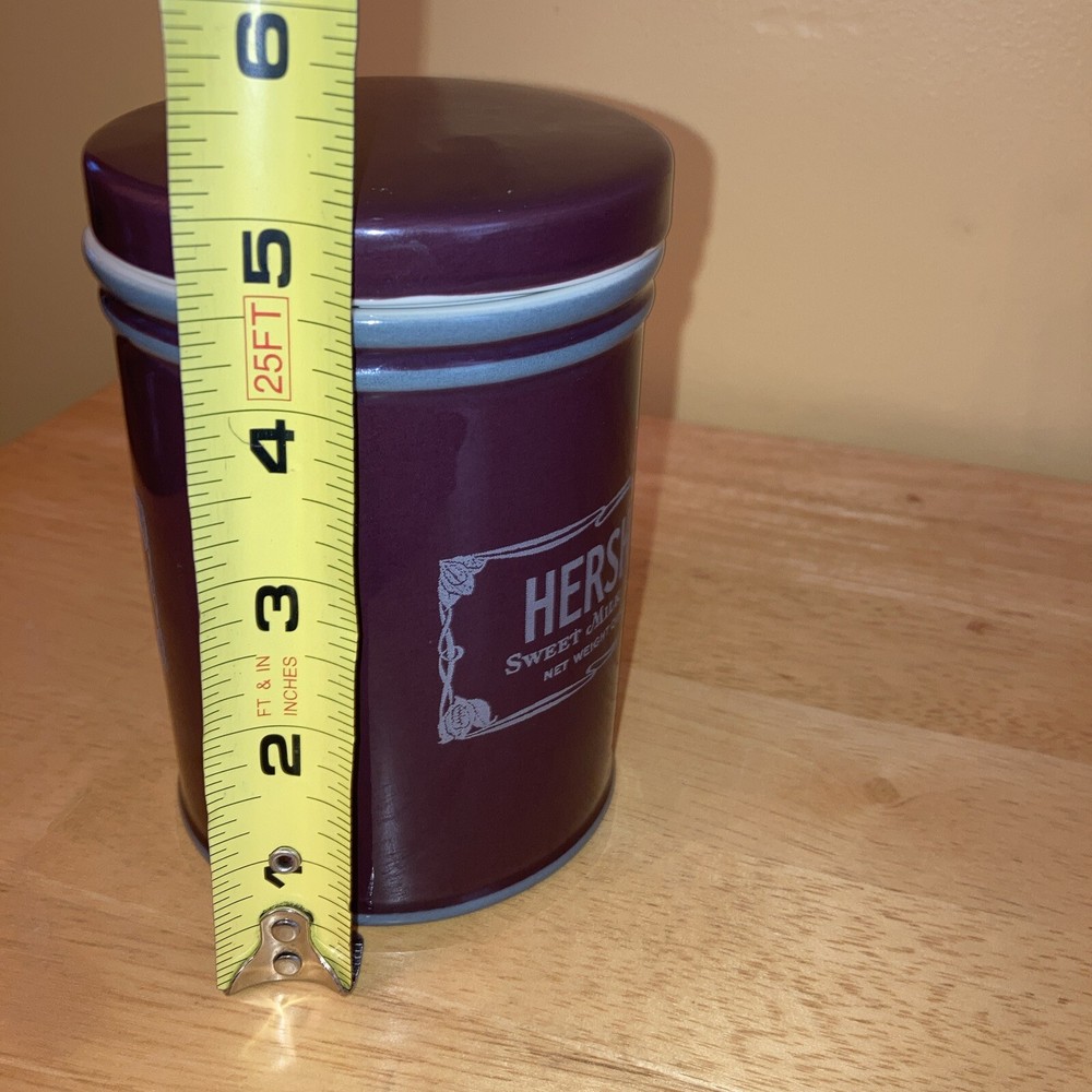 Hershey’s Remember Your First Collection Ceramic Canister 5”