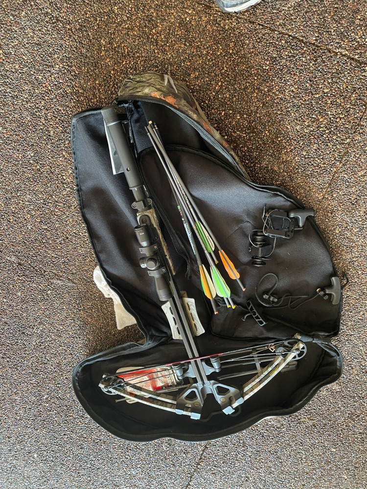 Centerpointe crossbow and bolts