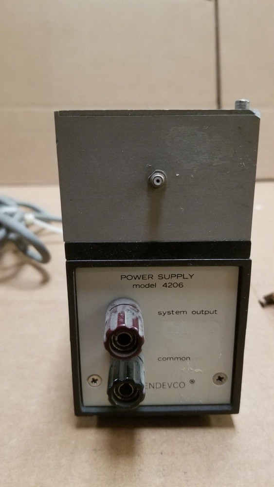 Endevco 2614C Amplifier with 4206 Power Supply
