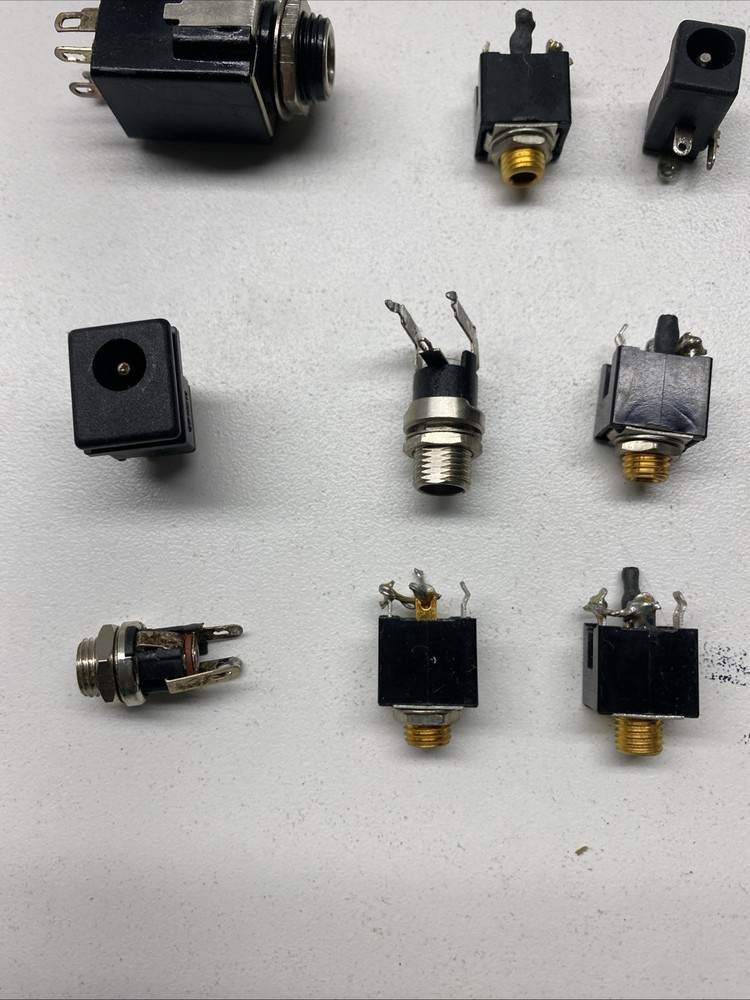 Fender Input Jack Mono(8PC)+(21) others..B19-1