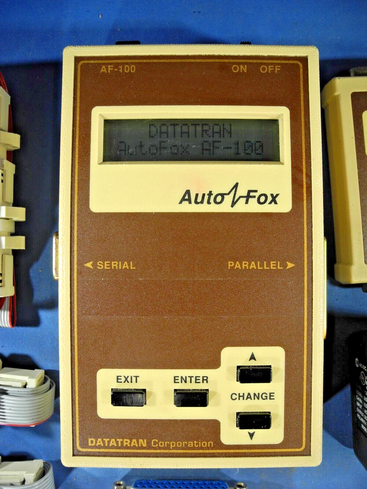 Datatran AF-100 AUTO FOX PRINTER TEST UNIT (Tested!)