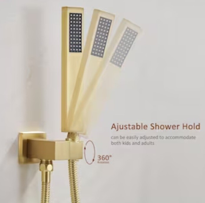 Luxury Rainfall Shower Set Model 6647