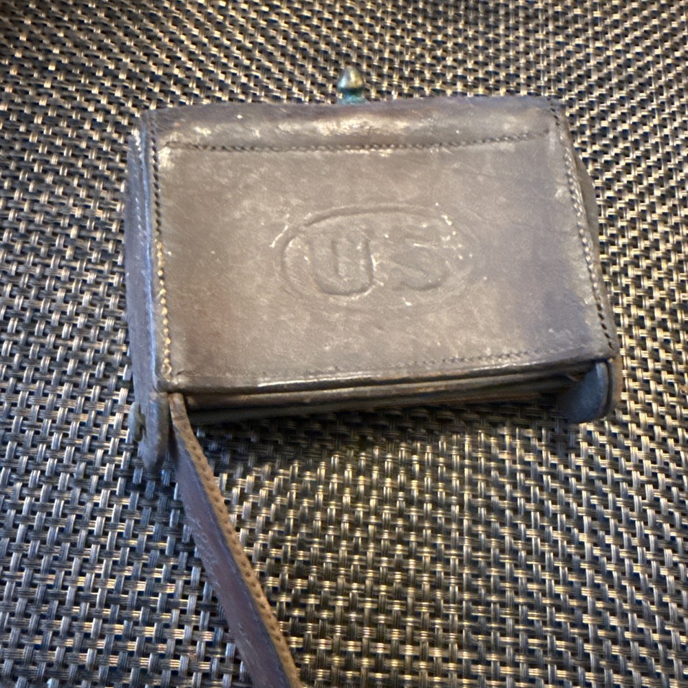 Antique Brown Cartridge Box