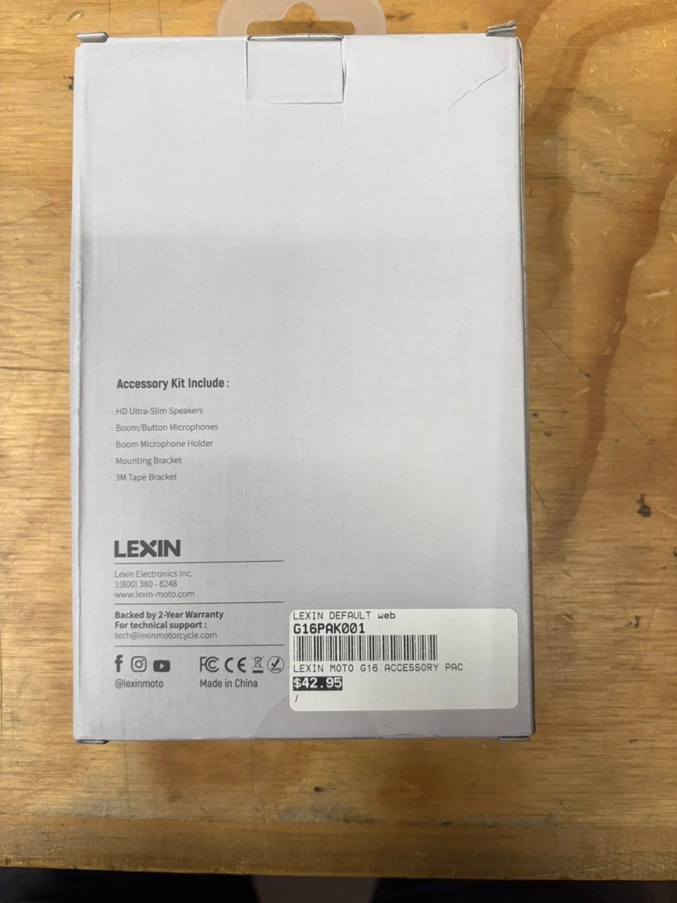 Lexin G16 Accessory Kit