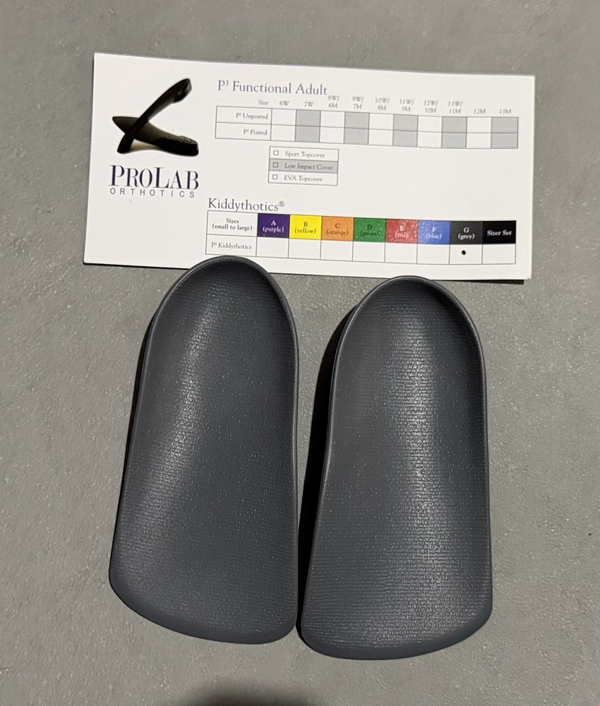 Prolab Orthotics kiddythotics grey size g