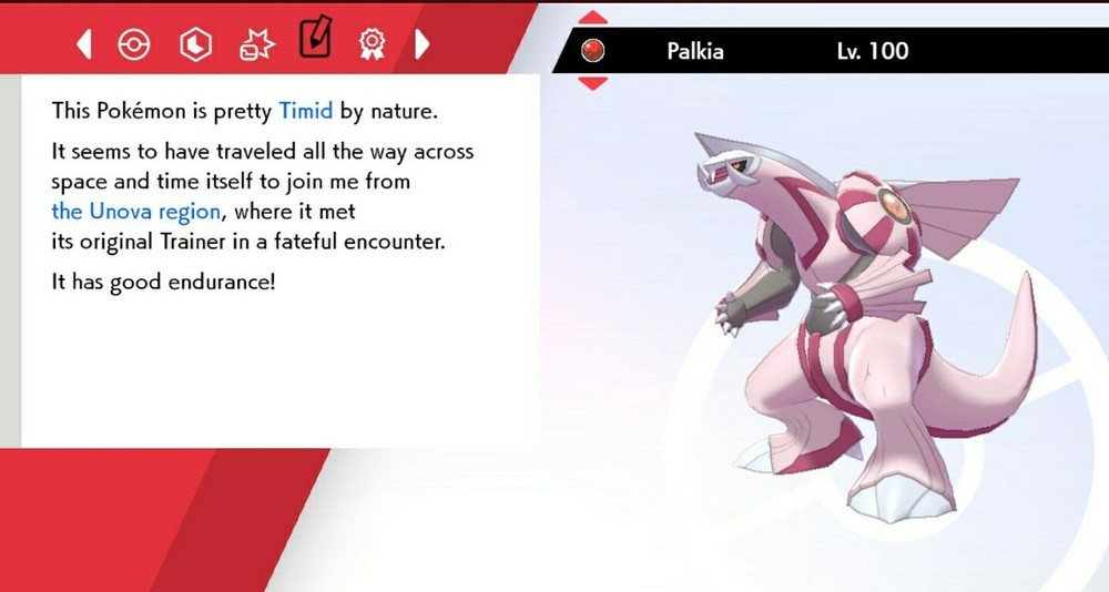 ✨Shiny✨ Event Palkia For Pokémon Sword & Shield