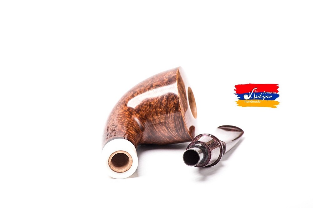 Asikyan Pipe#417/24 Dublin Smooth\Rusticated Hand Made