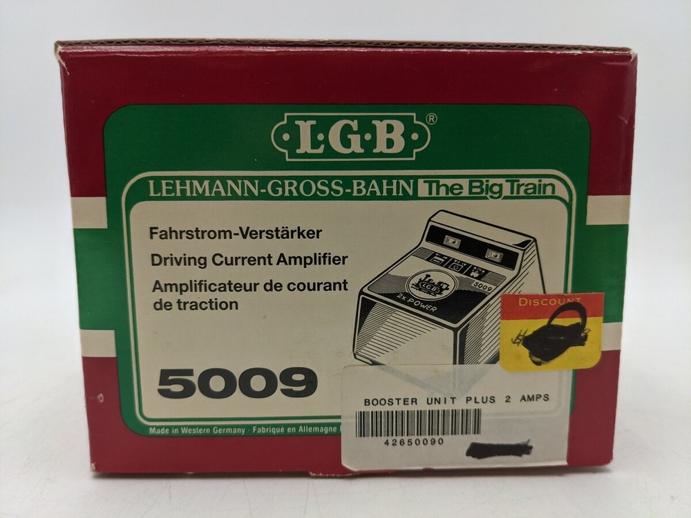 LGB 5009 2X Power Doubler Controller EX/Box