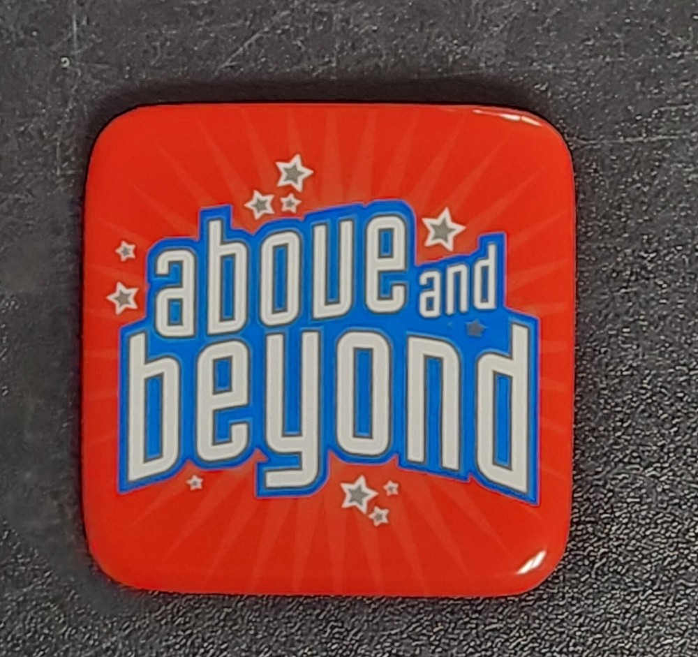 Above and Beyond Pin