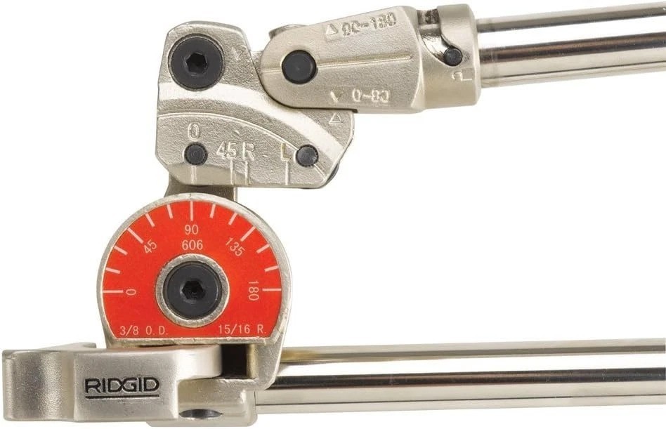 Carbon Steel Pipe Bender with Dual Handles for Enhanced Leverage and Control