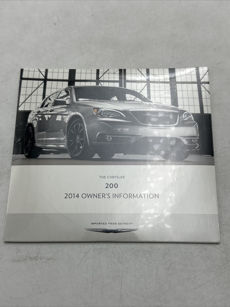 2014 Chrysler 200 user guide