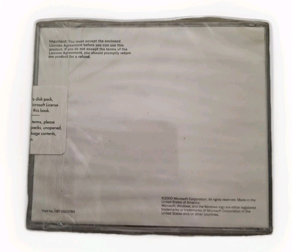Microsoft Windows 2000 Server Resource Kit CD-ROM ONLY Factory Sealed.