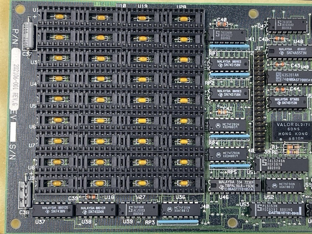 Vintage AST Advantage 16 bit ISA memory adapter board ST931