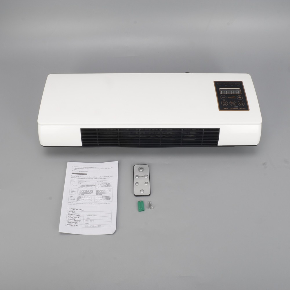 2IN1 Cooling and Heating Air Conditioner Small Wall-Mounted Air Conditioner 110V