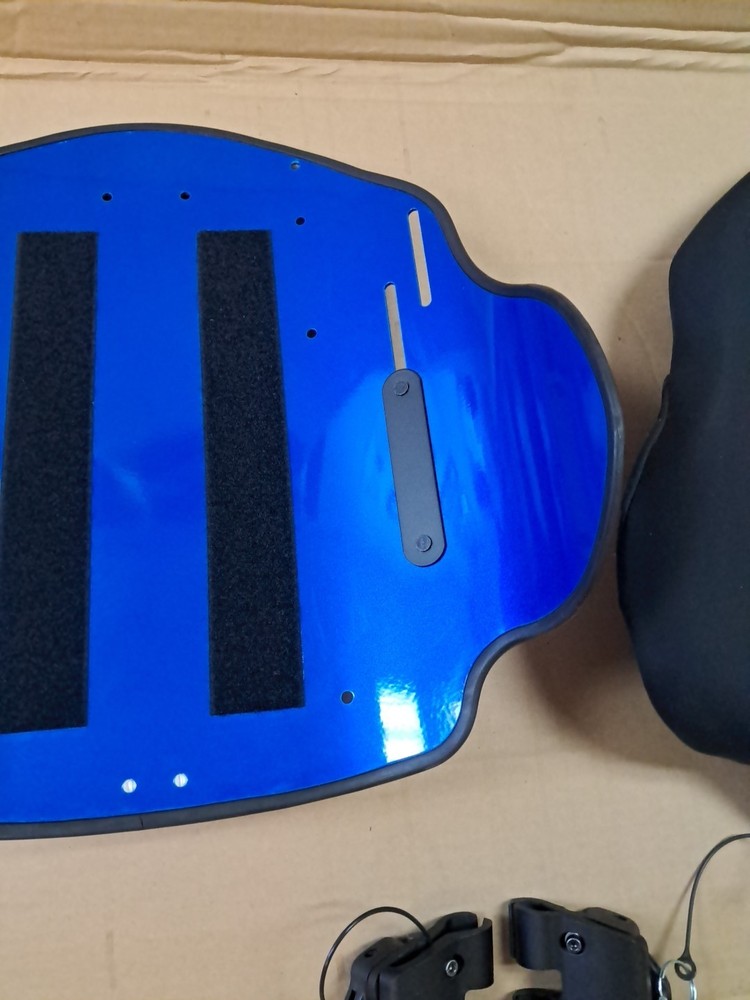 Sunrise Jay J3 Solid Wheelchair Back With Cushion & Quick Release Hardware