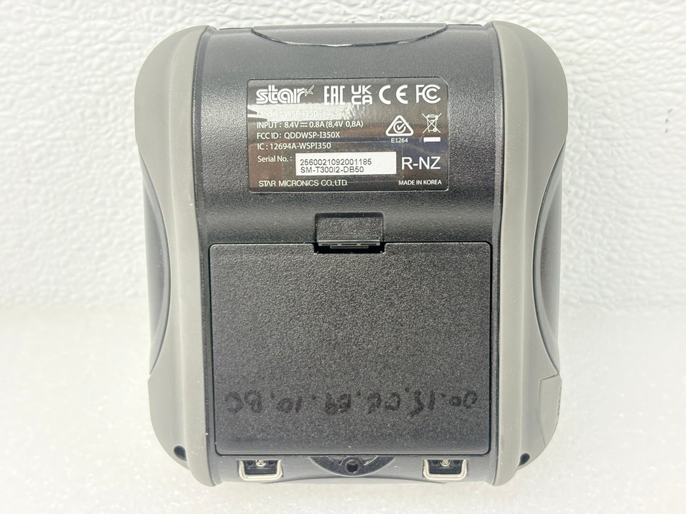 PRE OWNED | STAR WSP-i350 Micronics Mobile Direct Thermal Printer Bluetooth