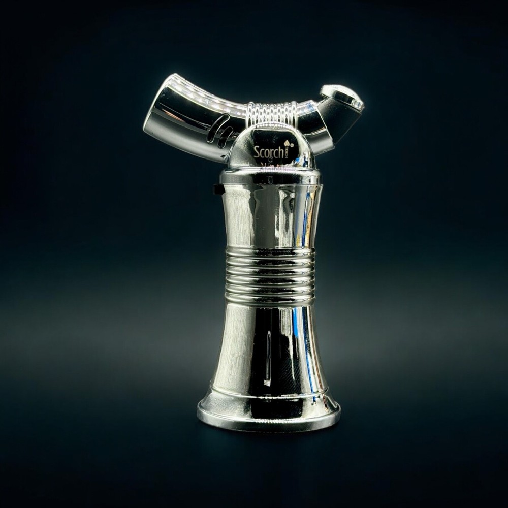 Scorch Torch 61446 45 Degree Adjustable flame Smooth Press Down Torch Lighter