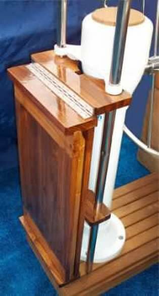 Solid Hingeless Teak Cockpit Table