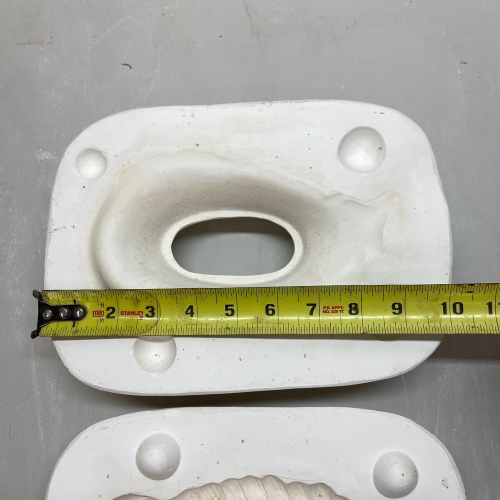 Ceramic Slip Casting Mold Feather Dish Gemini #37