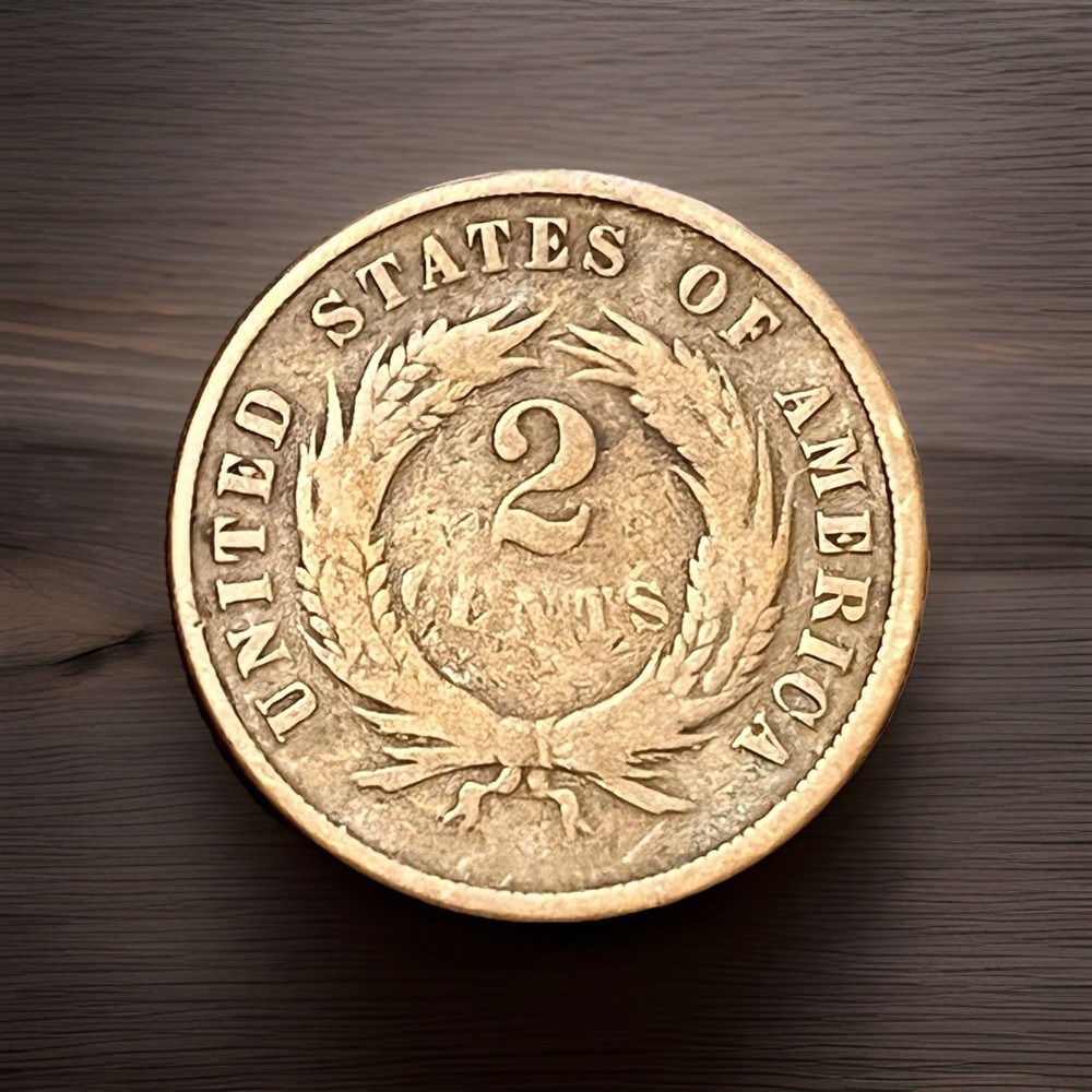 1871 Two Cents Semi-Key Date