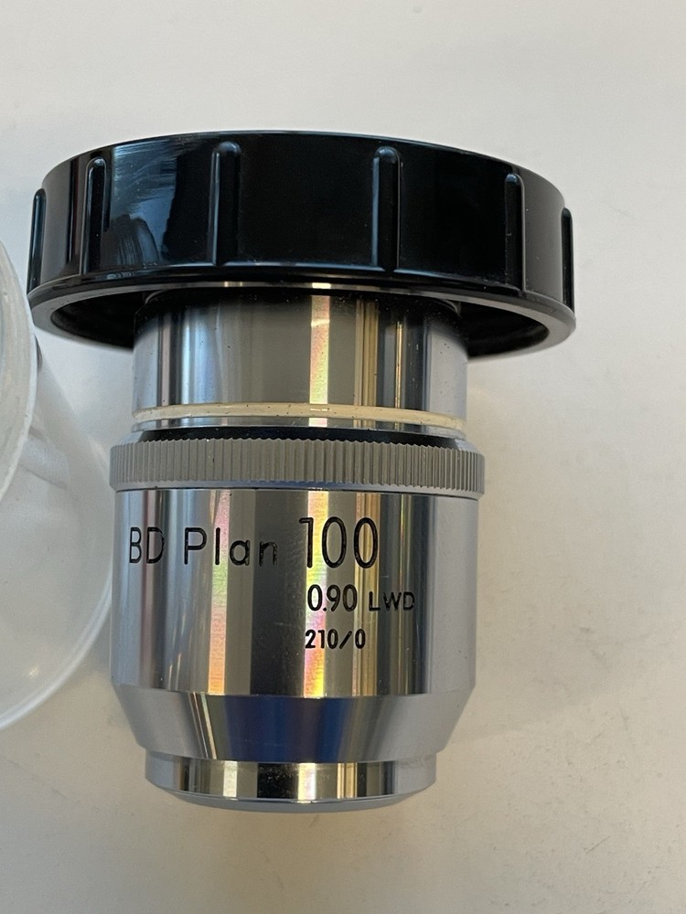Microscope Lens Objective BD Plan 100-0.90 LWD 210/0 Microscope Accessory