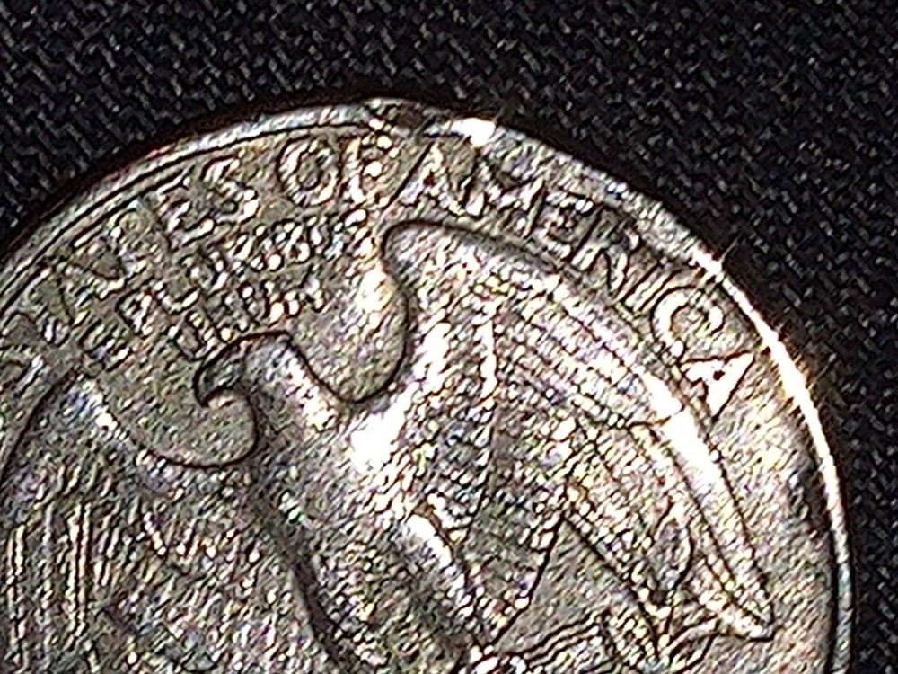1995 error quarter George Washington