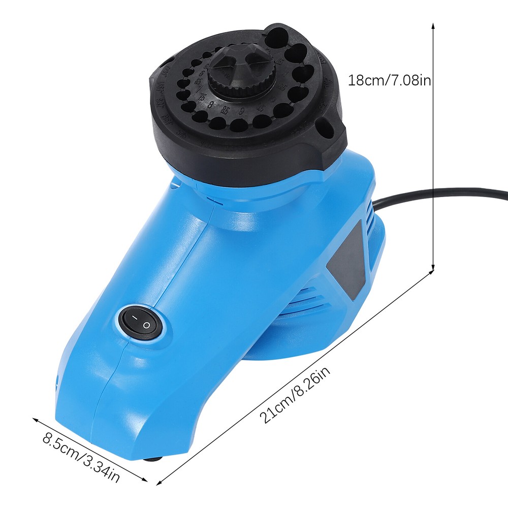 2-Pack Drill Bit Sharpener 1350RPM 130° For Twist Bits Drill Bit Sharpening Tool