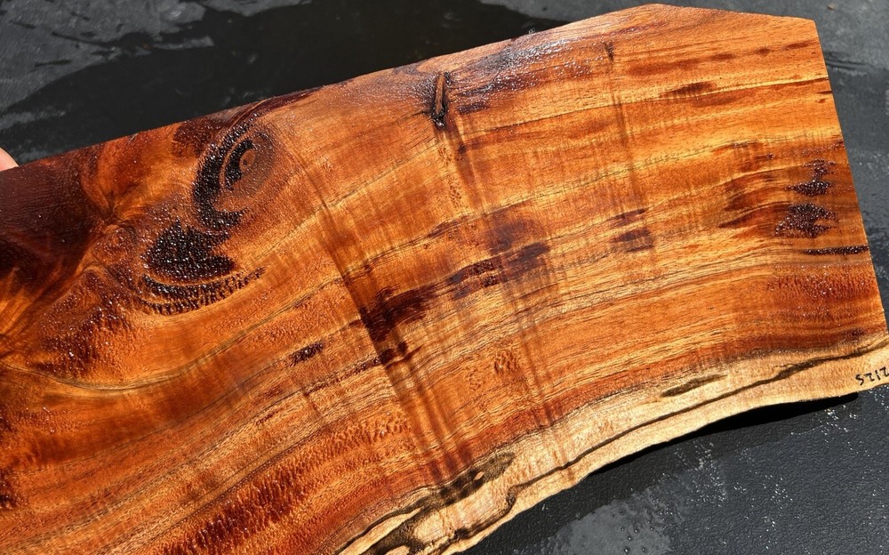 Hawaiian Curly Koa Board #12125