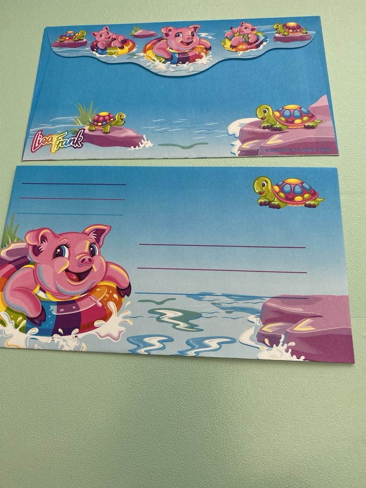 Vintage Lisa Frank Envelope