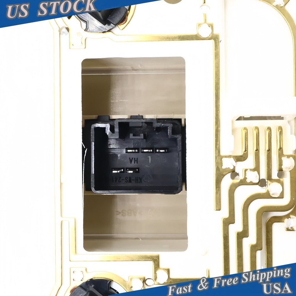 LED Front Overhead Console with Dome Map Light & Sunroof Switch for Ford Beige